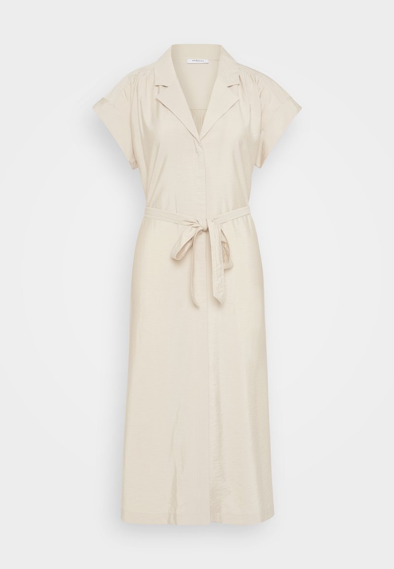 MSCH Copenhagen BENINA DRESS - Shirt dress - beige - Zalando