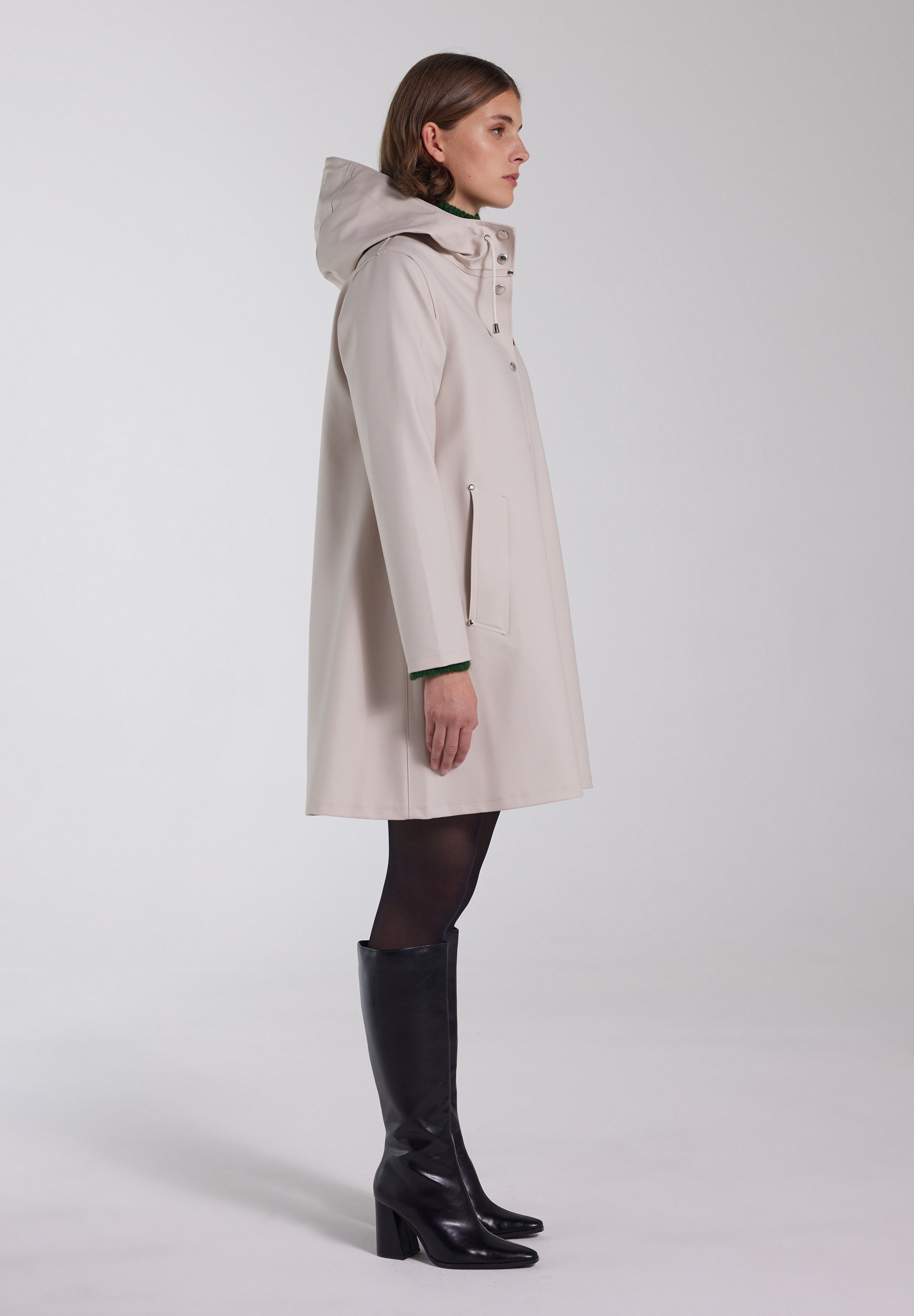 Stutterheim MOSEBACKE - Waterproof jacket - light sand/sand - Zalando