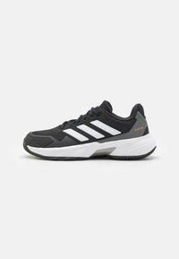 COURTJAM CONTROL 3 CLAY - Tennissko til grusbane - core black/cloud white/grey four