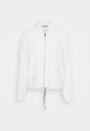 ICON FLUID BOMBER JACKET - Bomber bunda - white