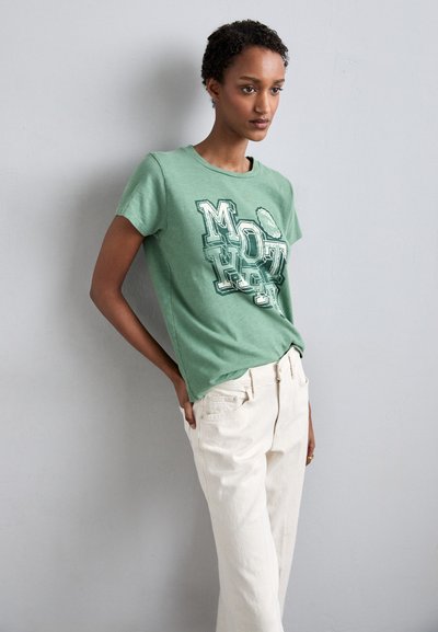 Mother THE MID RISE MAVEN ANKLE FRAY - Traperice ravnih nogavica - act natural
