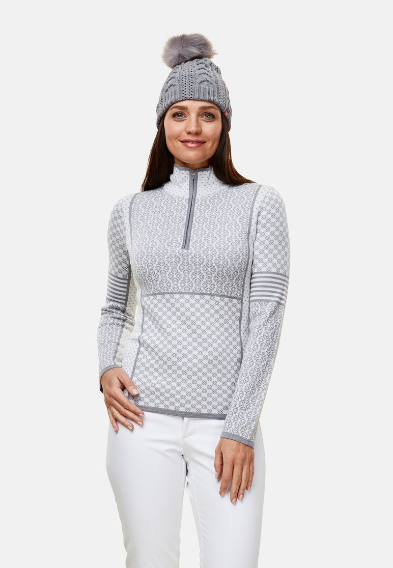 Krimson Klover POW HALF ZIP - Strickpullover - snow/weiß - Zalando.de