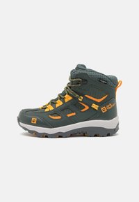 Jack Wolfskin - VOJO TEXAPORE UNISEX - Pārgājienu apavi - slate green Miniatūras attēls 1