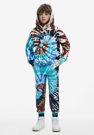 Desigual TIE-DYE LOGO - Kapuutsiga pusa - black