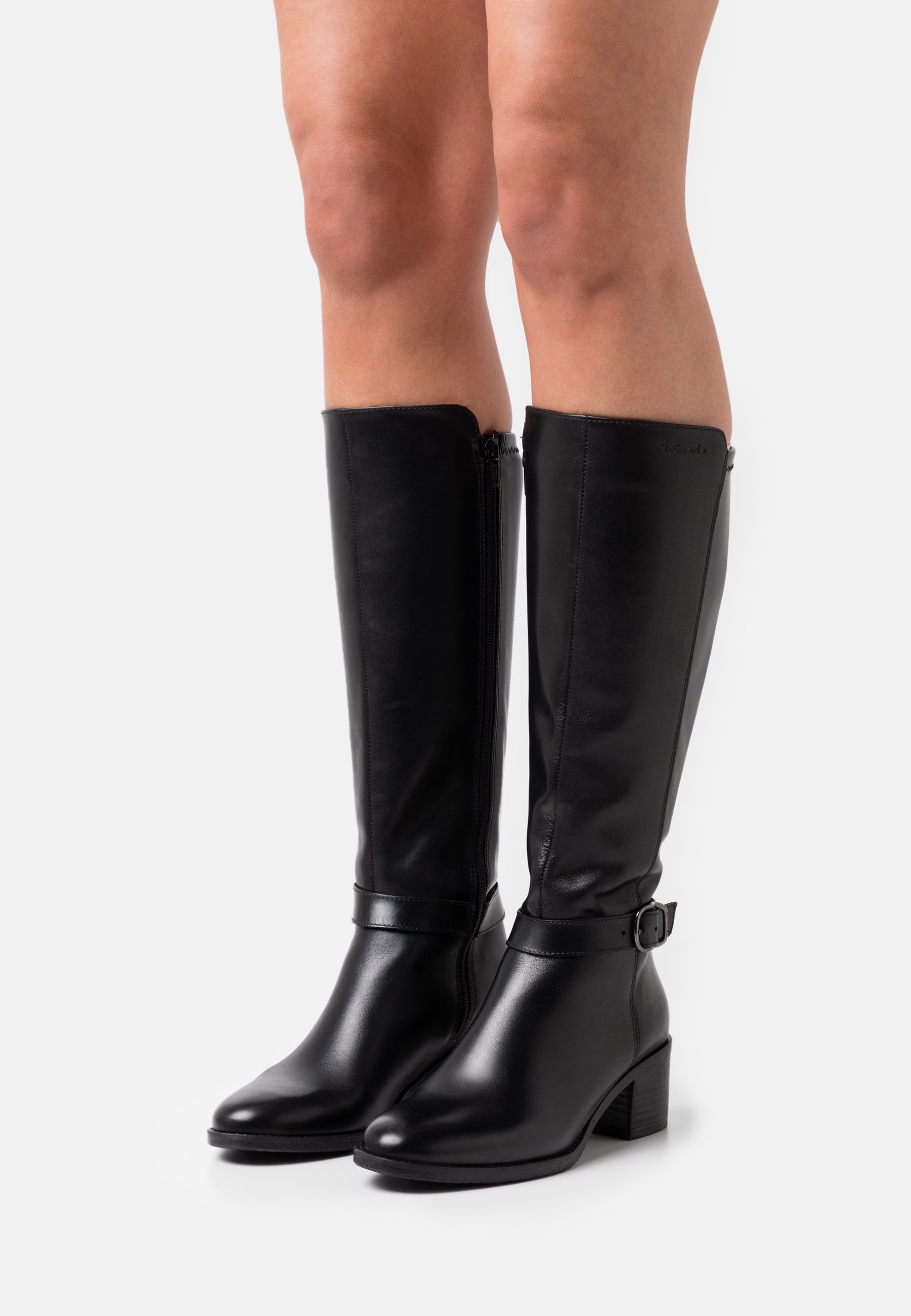 Leder Stiefel Tamaris Stiefel Schwarz Glitzer Tamaris Damen - Main Image