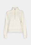 RIVAL FLEECE - Bluză de molton - oatmeal light heather/white