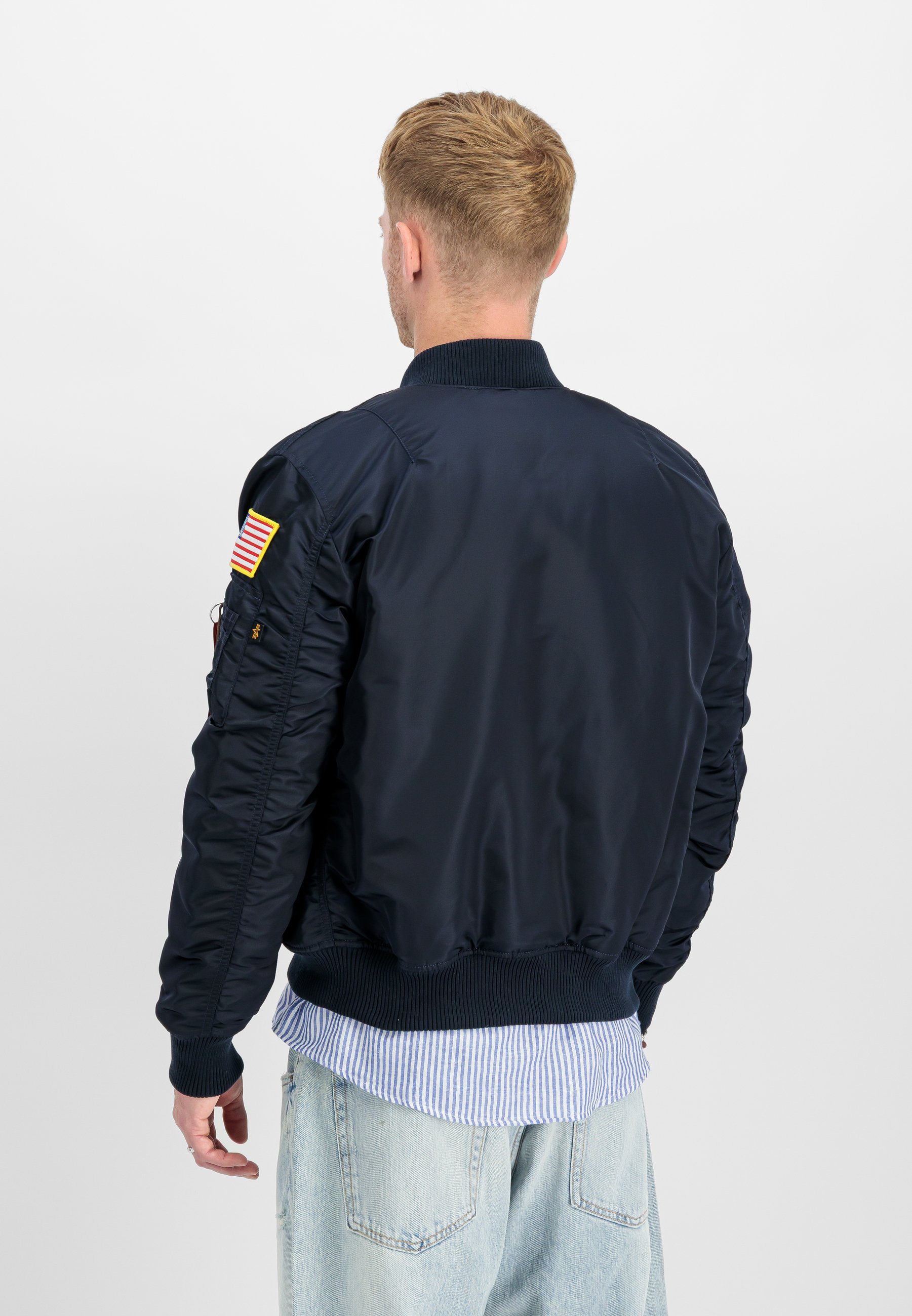 Alpha Industries MA-1 VF NASA - Chaquetas bomber - replica blue