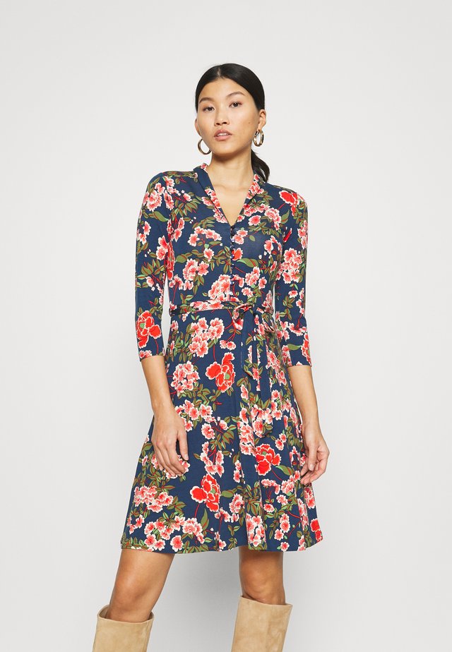 EMMY DRESS - Hverdagskjoler - tokyo blue