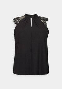Vero Moda Curve VMMILLA TEE - Μπλούζα - black