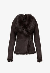 Seleccionado, dark brown