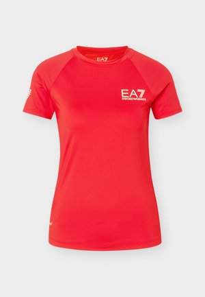 EA7 Emporio Armani, TEE - Camiseta deportiva - racing red