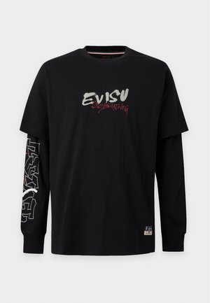 Evisu, DARUMA PRINTED FASHION - Блуза с дълги ръкави - black