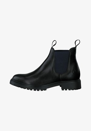 Tamaris, CHELSEA - Lage laarzen - black lea navy