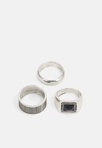 3 PACK - Sõrmus - silver-coloured