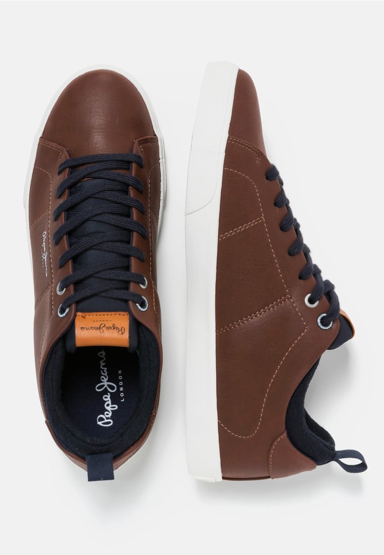 Pepe Jeans MARTON - Baskets basses - brown/marron - ZALANDO.BE