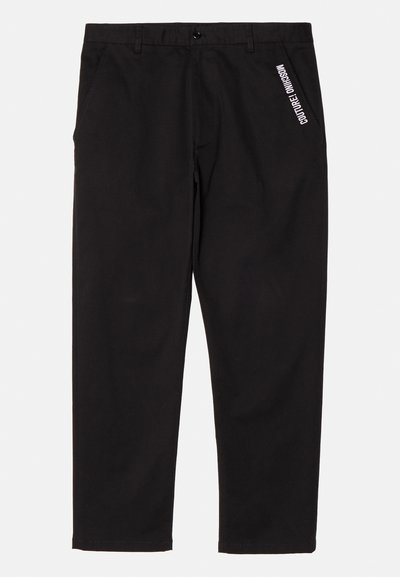 MOSCHINO PANTALONE - Stoffhose - fantasia nero