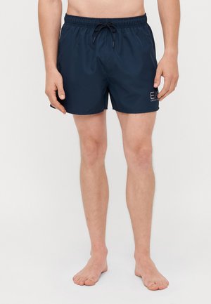 BEACHWEAR - Swimming shorts - blue/silver-coloured