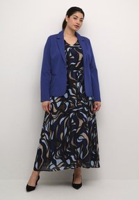 Kaffe Curve Blazer - beacon blue