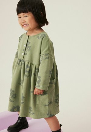 Next REGULAR FIT - Dienas kleita - khaki green