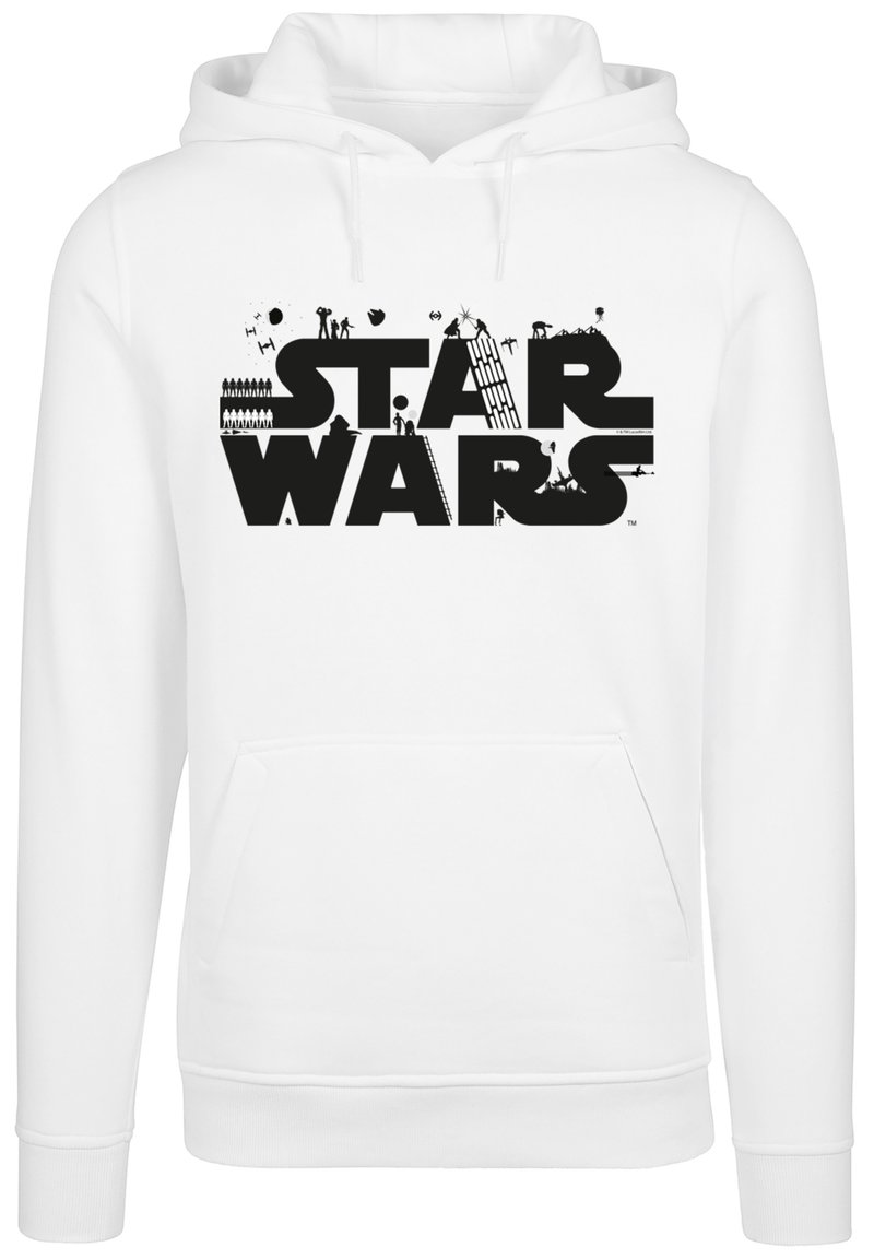 Pull Manches Longues Star Wars Homme - Blanc, Taille XS, En Polyester