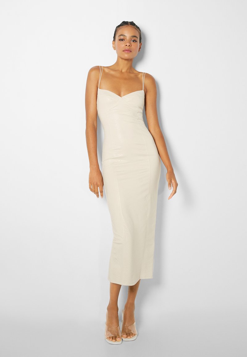 Bershka Jurk crème
