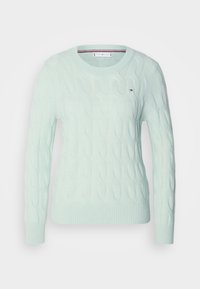SOFT CABLE - Strickpullover - minty essence