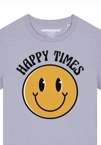 watapparel T-shirt print - lavender