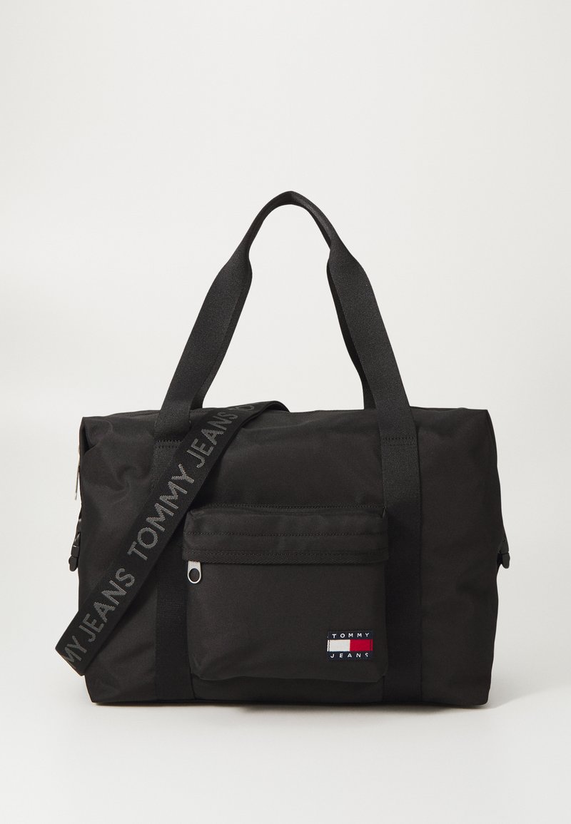 Tommy Jeans - ESS DAILY DUFFLE UNISEX - Weekendtasker - black, Forstør