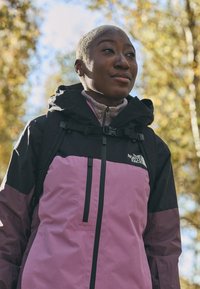 The North Face DAWNSTRIKE INSULATED JACKET - Ski jacket - black/dragonfruit/midnight mauve