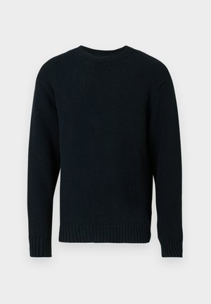ELLIS SWEATER UNISEX - Pulover - navy/off-white
