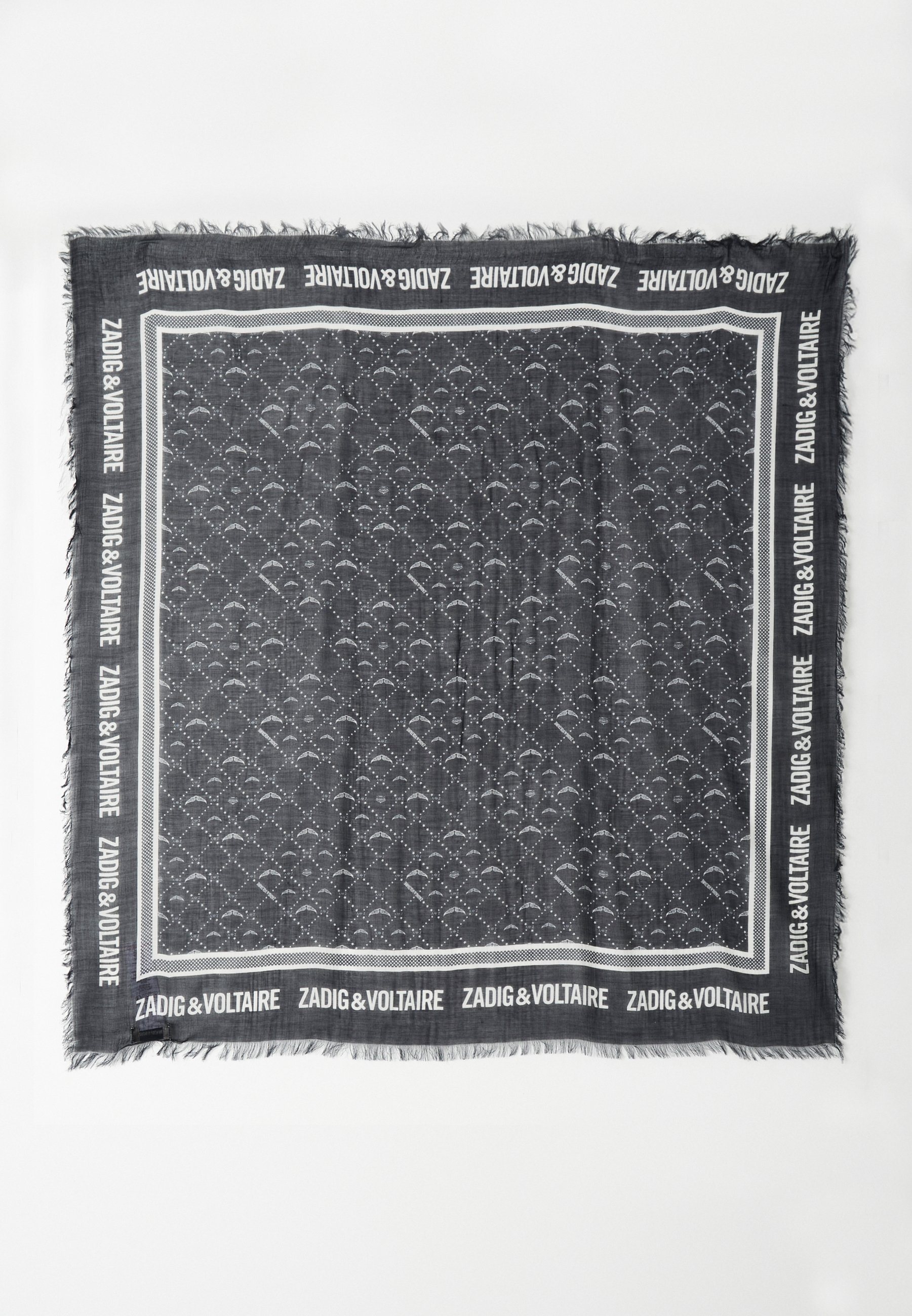 Zadig Voltaire SCARF UNISEX Foulard black Zalando