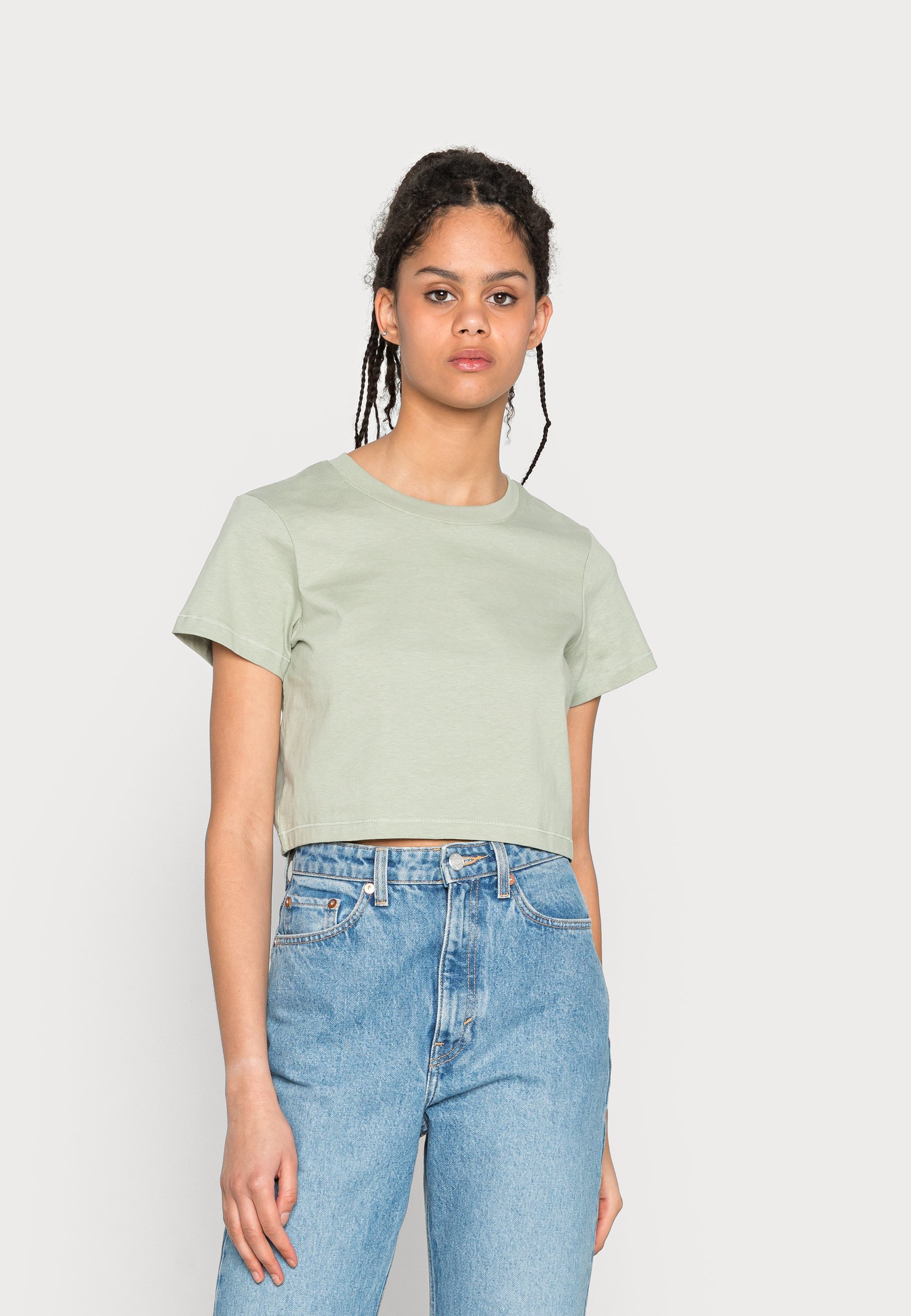 BABY TEE - Basic T-shirt - sage 