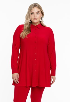 YOEK WITH COLLAR - Overhemdblouse - red