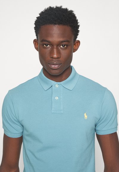 Polo Ralph Lauren SLIM FIT MESH POLO SHIRT - Polo - blue note