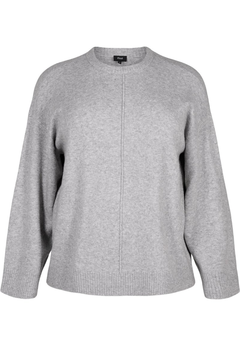 Zizzi Trui lichtgrijs gemêleerd