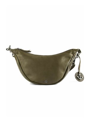 ANCHOR LOVE UMHÄNGETA 33 CM - Schoudertas - olive green