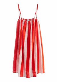 Next REGULAR FIT - Denní šaty - red pink stripe