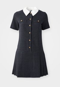 RECOUPE - Skjortklänning - gris/marron