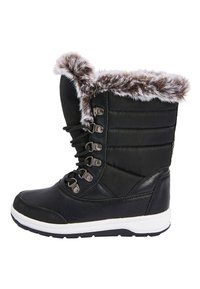 Next - WATERPROOF FAUX FUR LINED - Botas para la nieve - black Imagen en miniatura 1