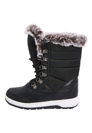 WATERPROOF FAUX FUR LINED - Botas para la nieve - black