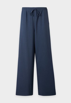 ONLY Carmakoma, CAREVERLYN STRIPED PANT - Pantalon classique - naval academy/cloud dancer
