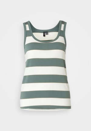 Vero Moda Tall, VMKAISA O NECK  - Top - laurel wreath/pristine/gold