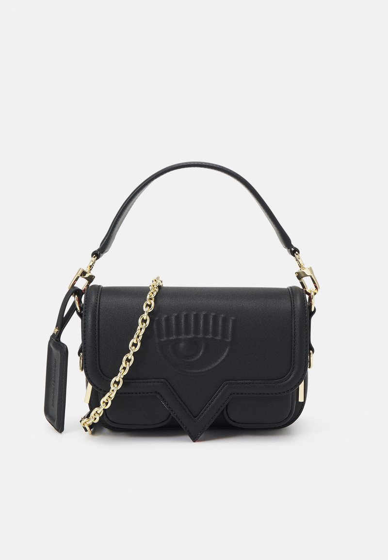 CHIARA FERRAGNI - RANGE A-EYELIKE BAGS - Ülerinna-kott - black, Suurenda