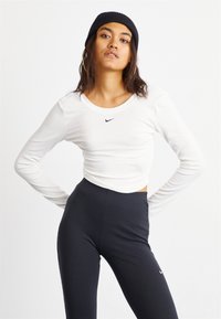 Nike Sportswear - Camiseta de manga larga - sail/(black) Imagen en miniatura 1