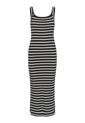 Kaffe, KACARNA STRIPED - Kampsunkleit - black chalk stripes