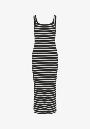 Kaffe, KACARNA STRIPED - Kampsunkleit - black chalk stripes