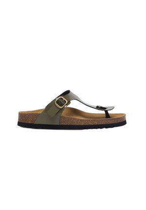 T-bar sandals - khaki