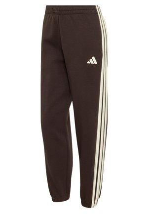 adidas Sportswear, ADIDAS SPORTSWEAR STADIUM THREE STRIPES REGULAR PANT - Pantalones deportivos - aurora coffee