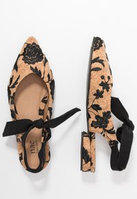 NAE Vegan Shoes Slingback ballet pumps - beige