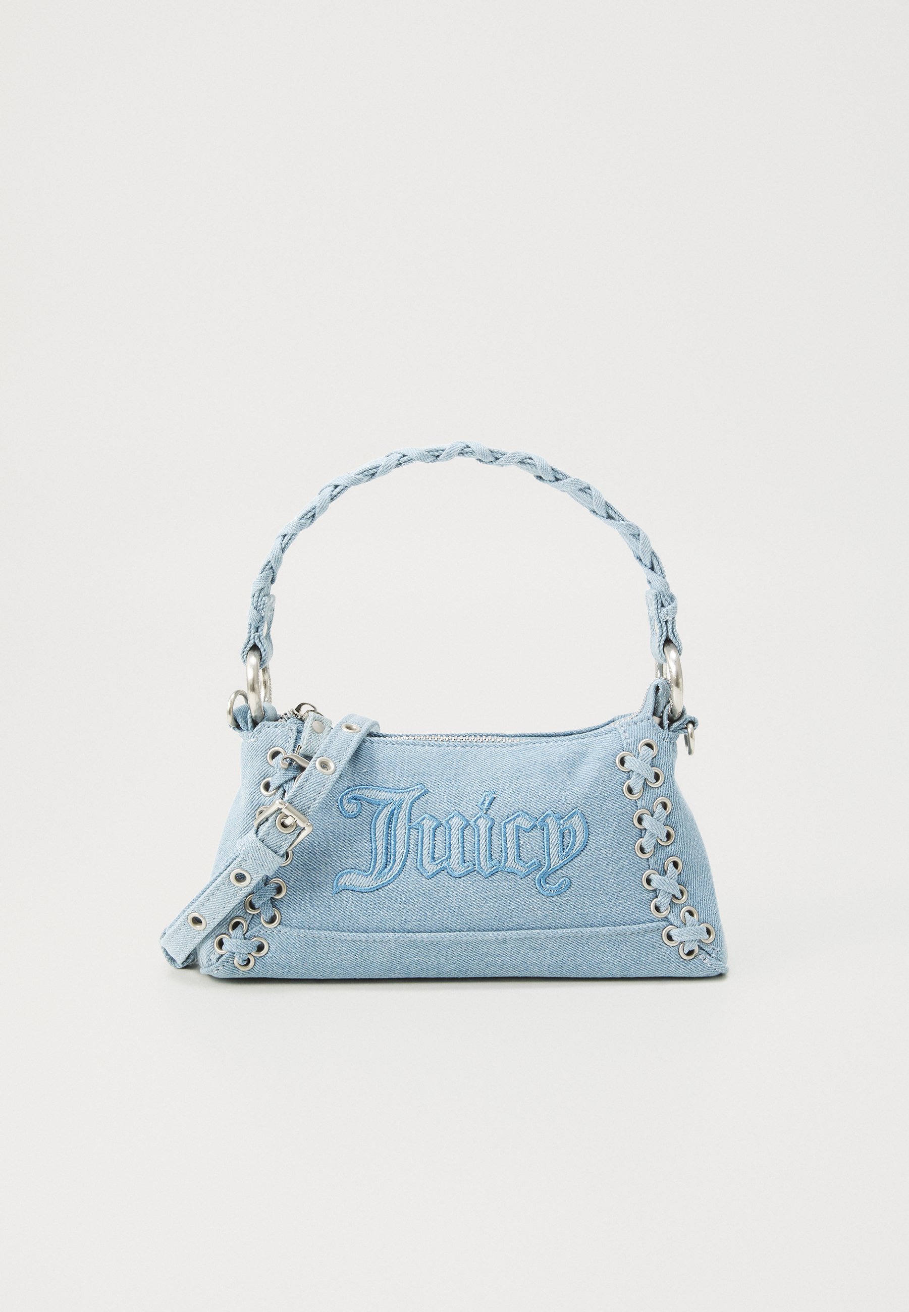 【JUICY COUTURE】SCARLETTE ロゴ デニム ホーボー ショルダー JUICY COUTURE】SCARLETTE ロゴ デニム ホーボー ショルダー